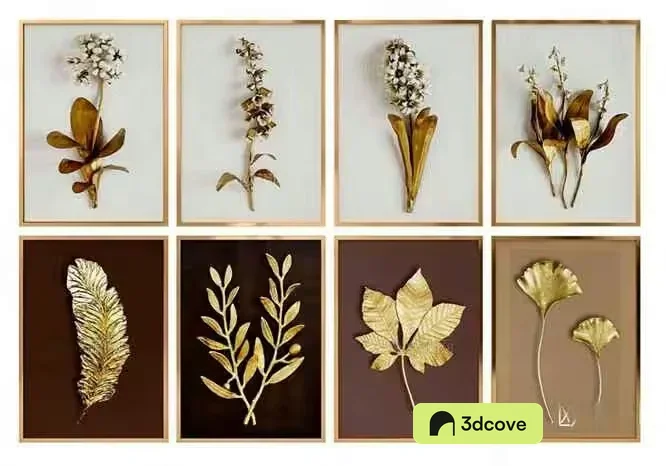 Gold Framed Artwork