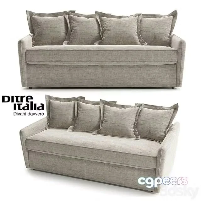 3ds Max Free – Sofa Bed Ditre Italia