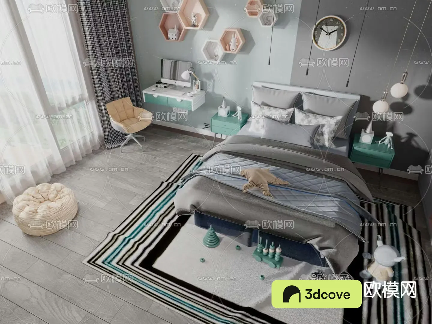Modern children’s bed