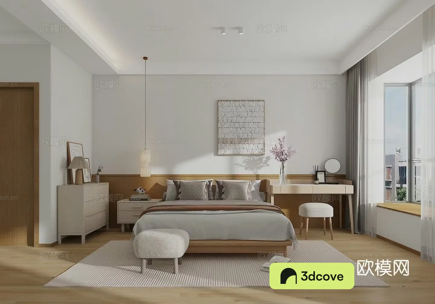 Modern bedroom