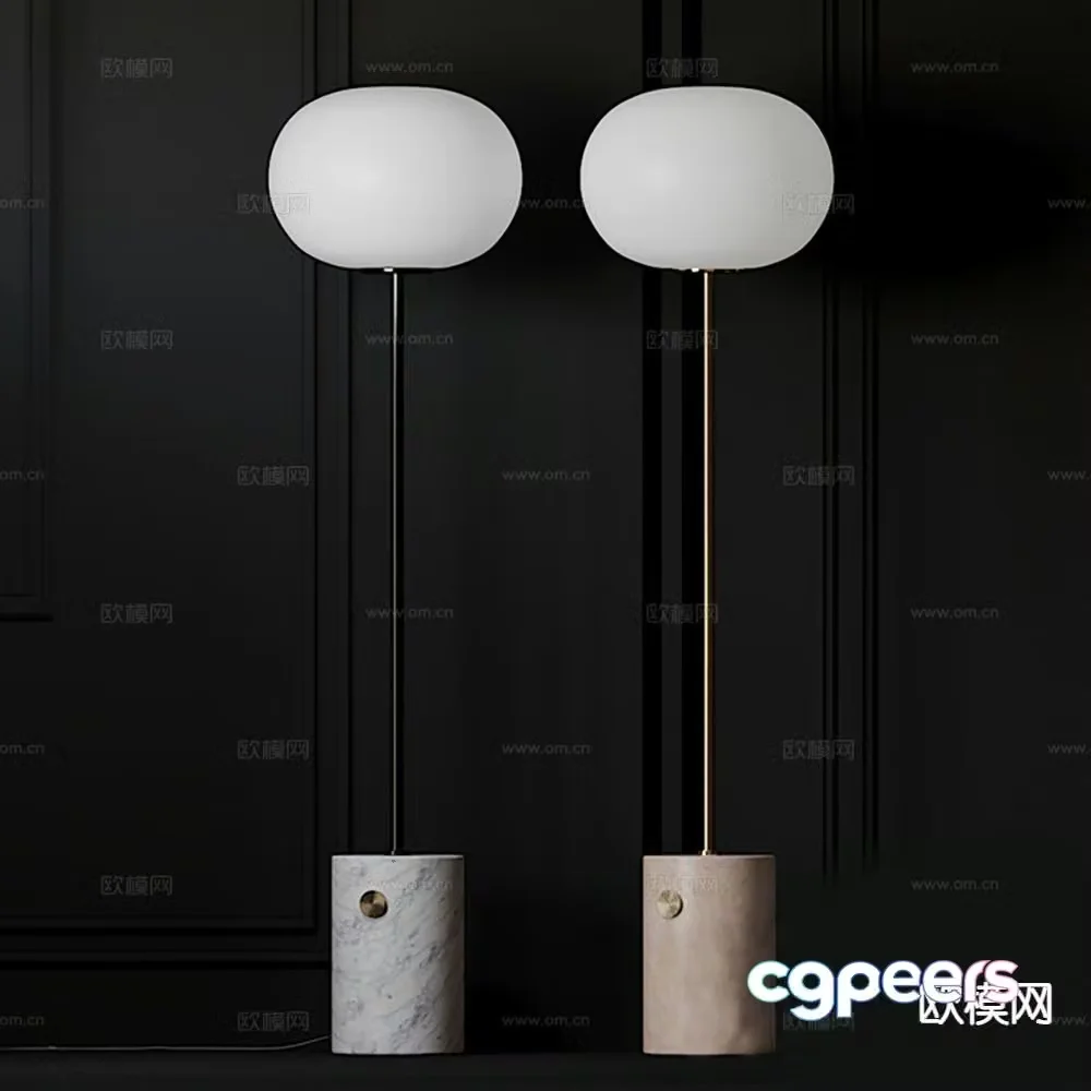 Floor lamp art lamp 3d model
