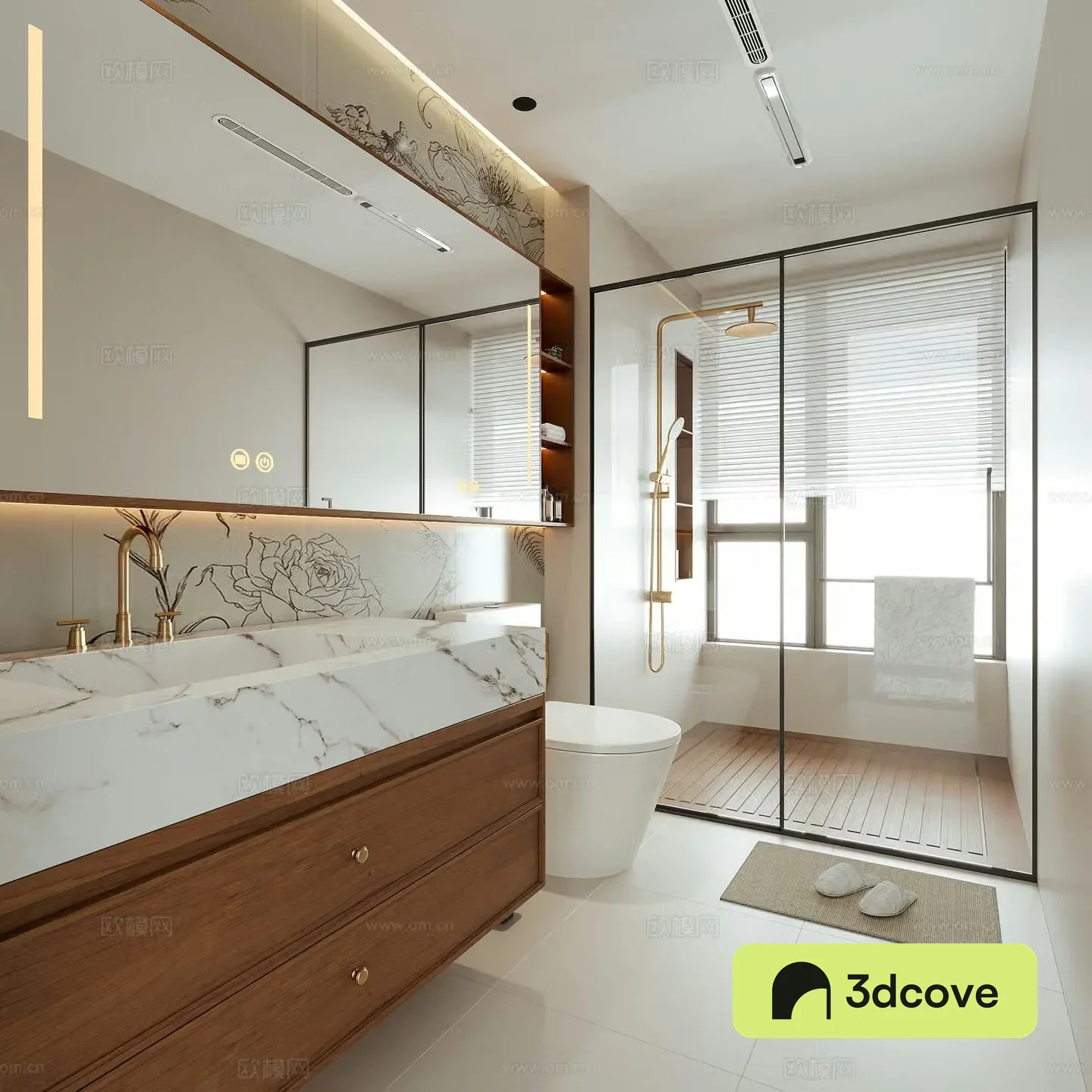 Modern bathroom sink hotel bathroom