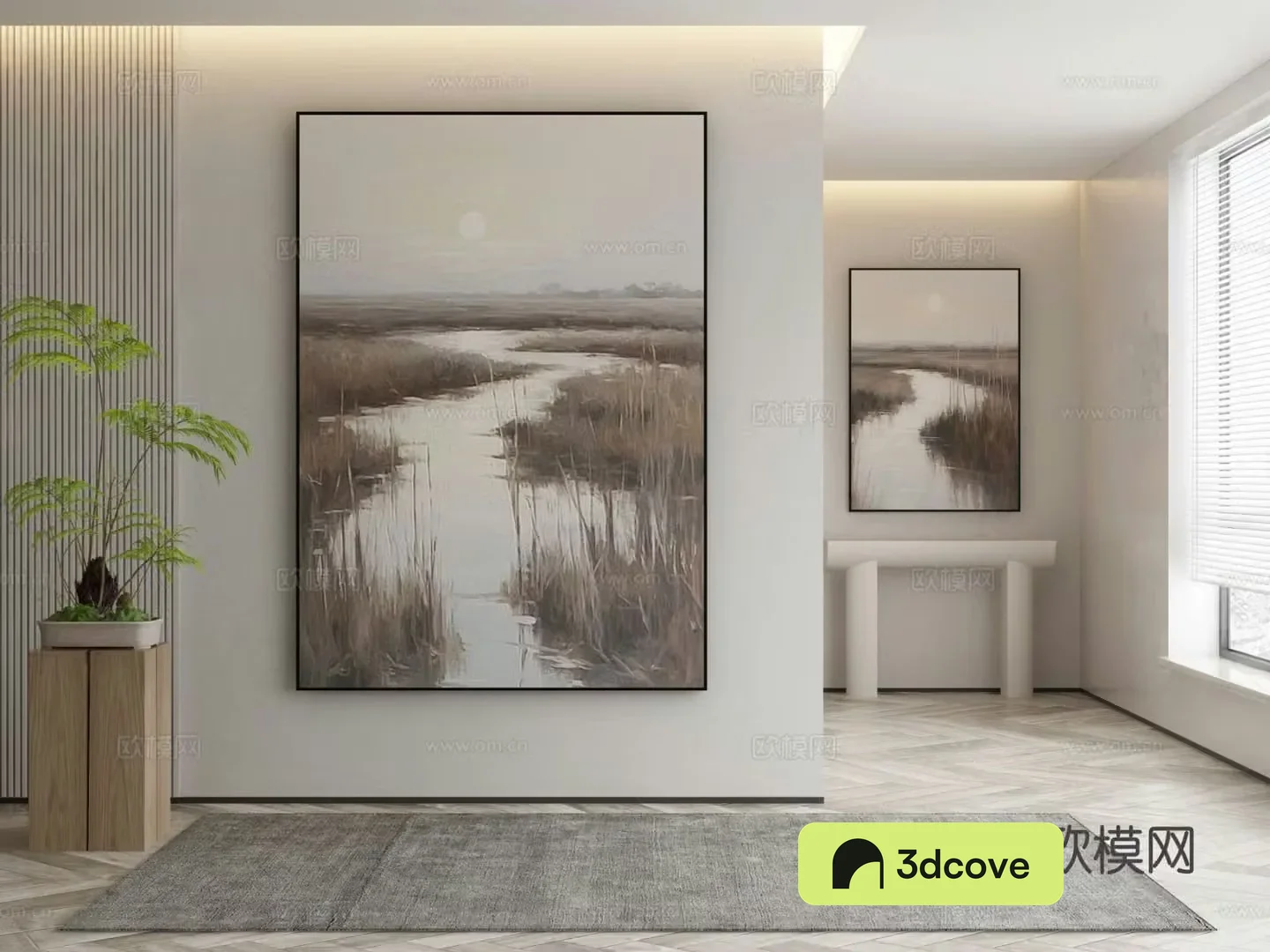 Decorative painting landscape painting hanging painting