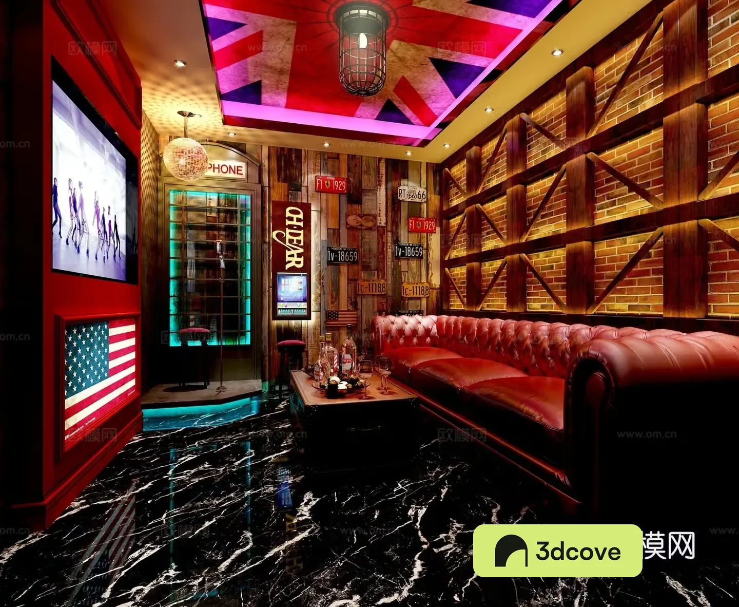 KTV box nightclub bar