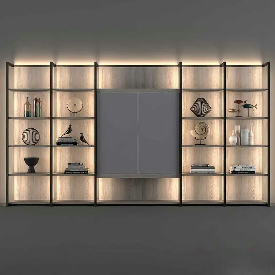 Modern Shelving Unit 3D Model – 19189 – VRAY Render