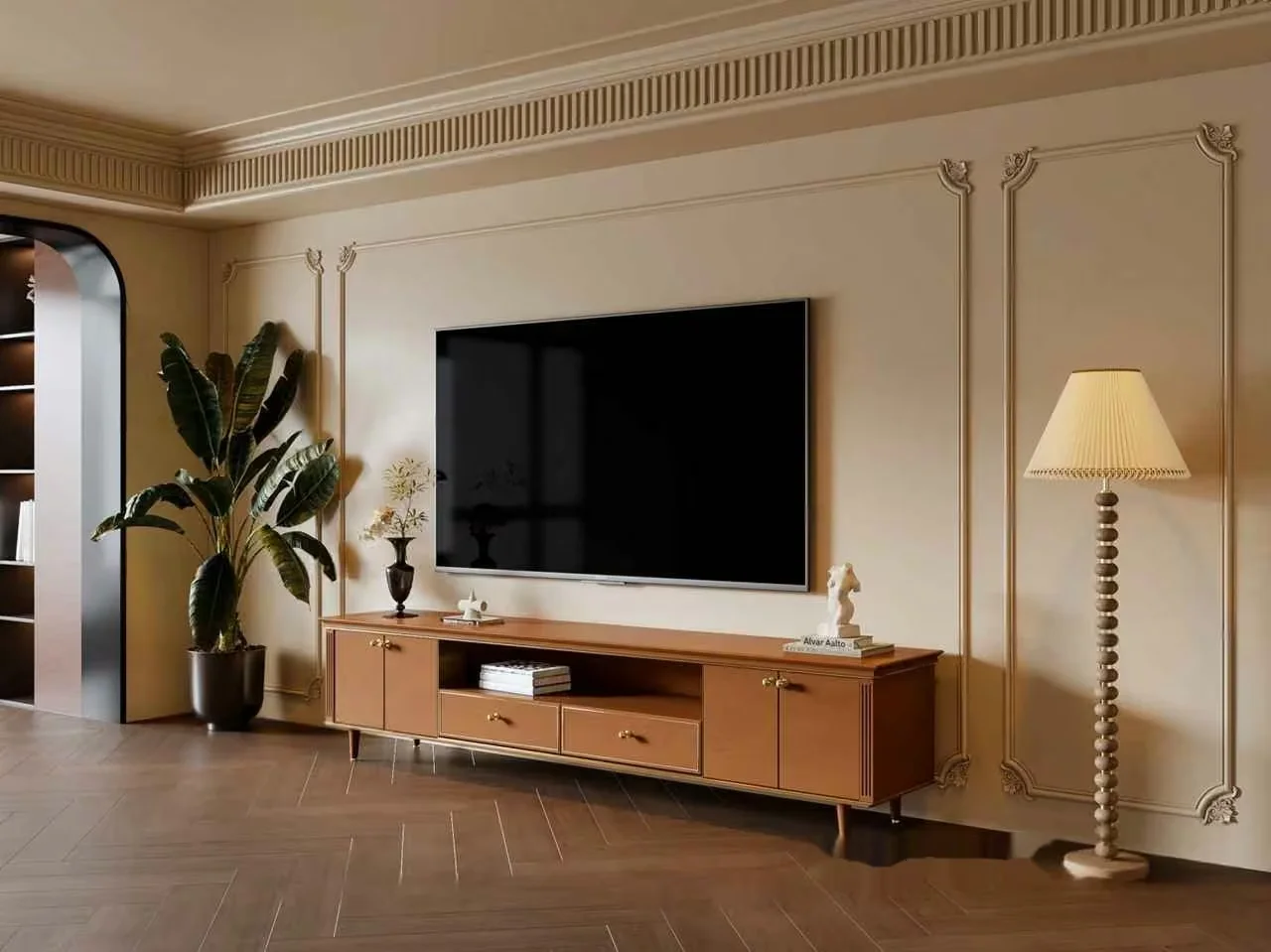 Modern Living Room 3D Model – 6028 – VRAY Render
