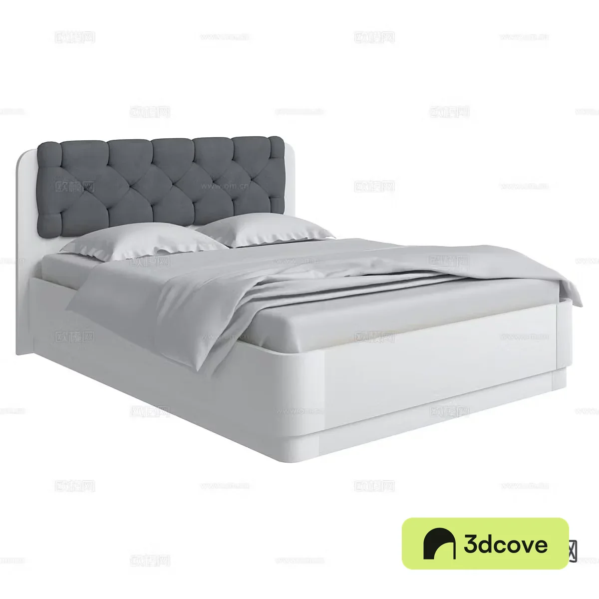 Modern double bed