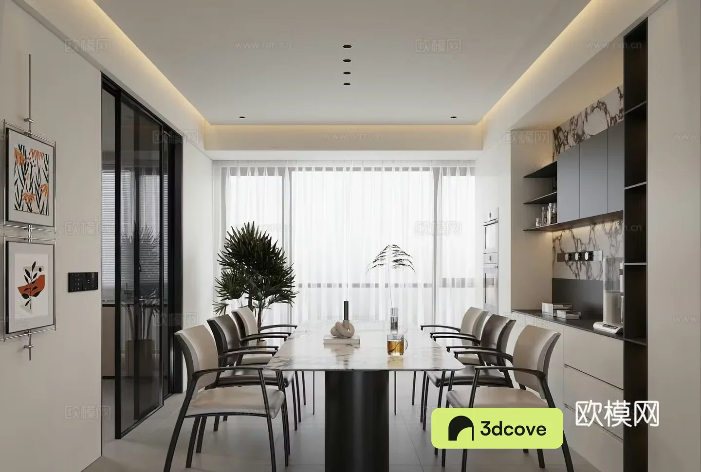 Modern restaurant