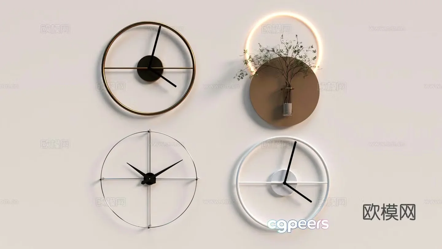 Clock 3D Model