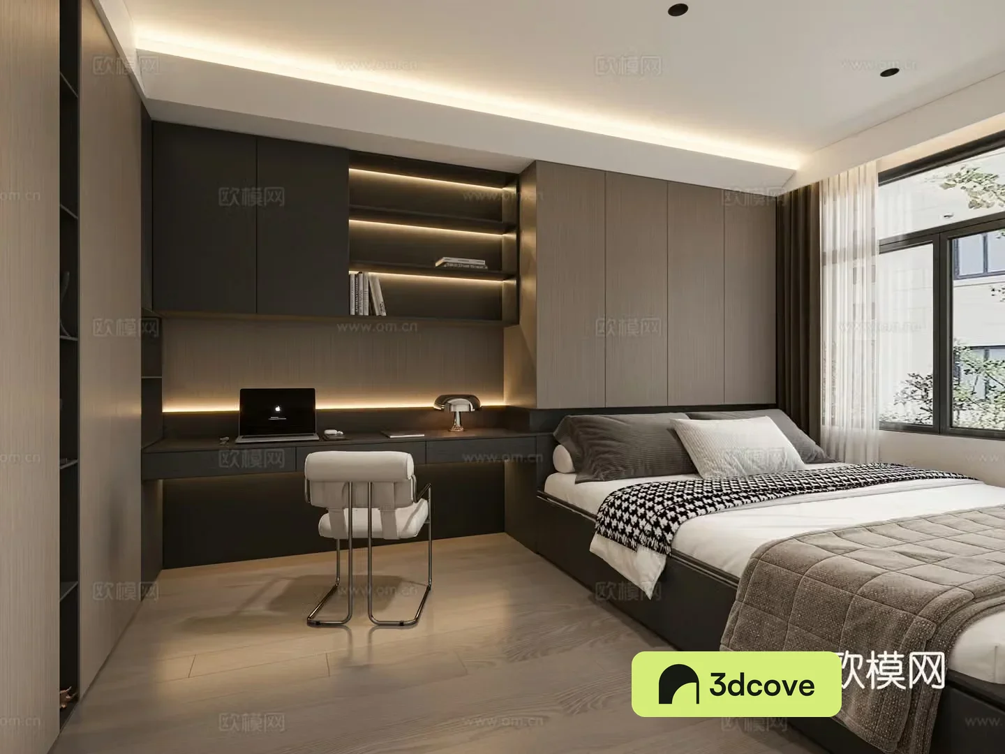 Italian tatami bedroom