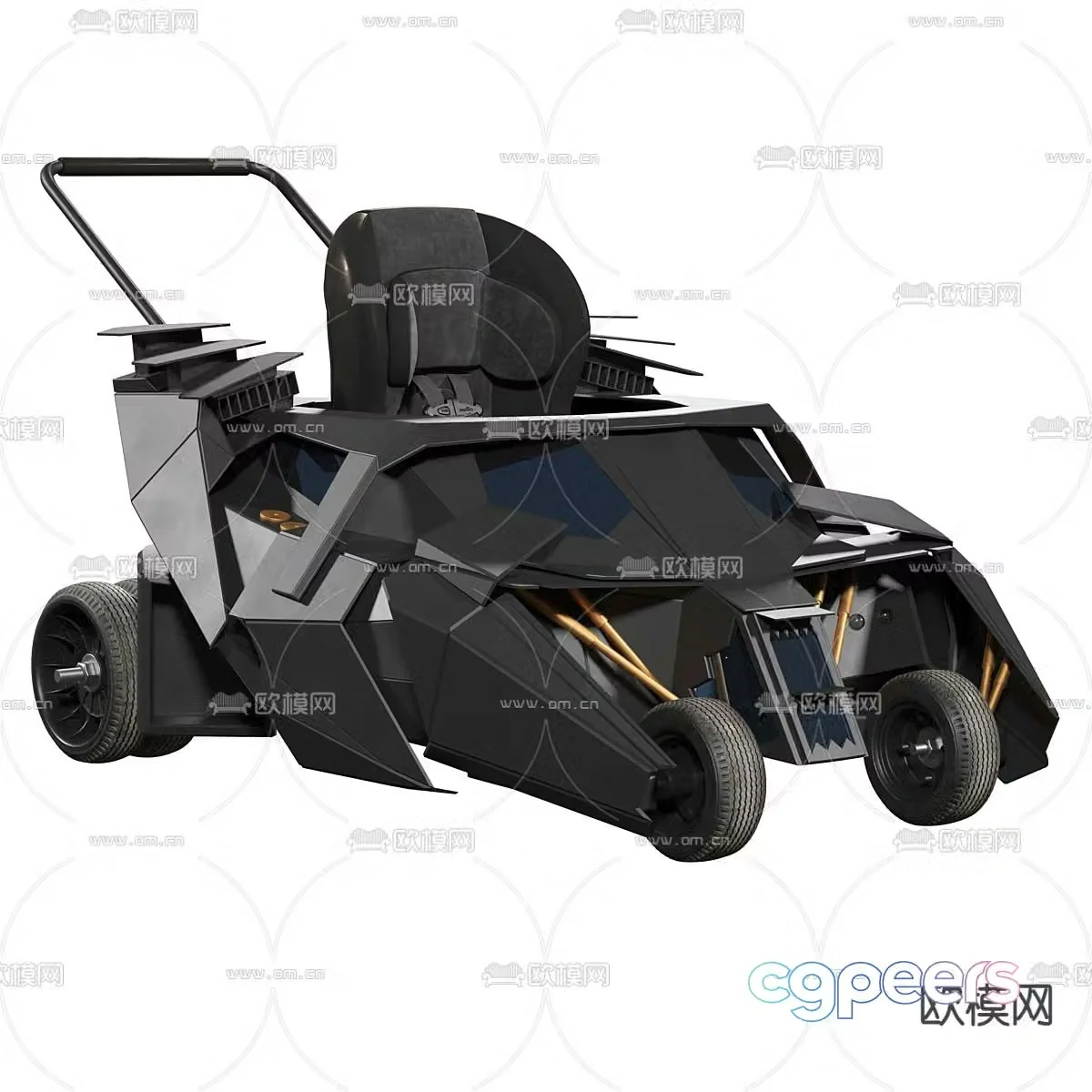 children’s car toy car 3d model