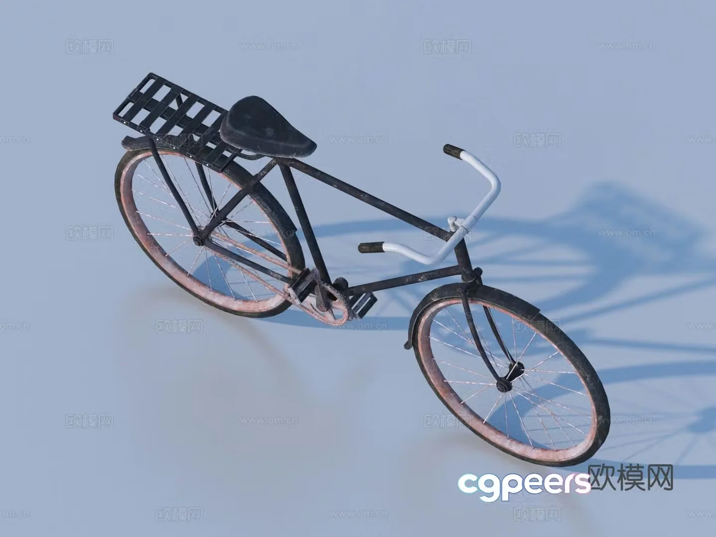 Bicycle Bicycle Old Bicycle 3d Model