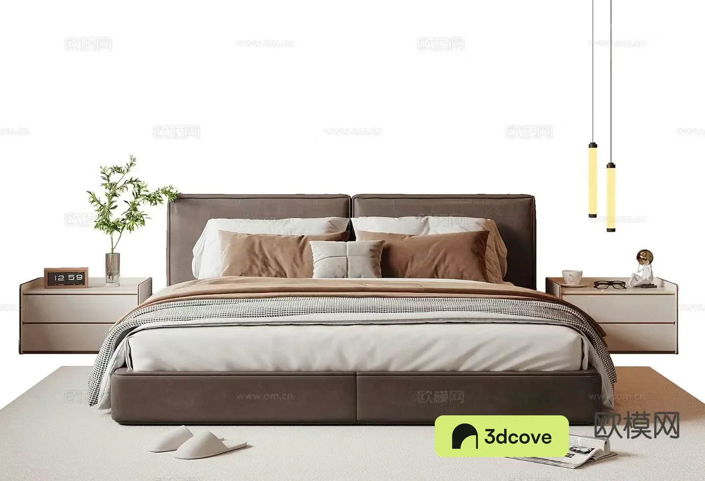 Italian double bed