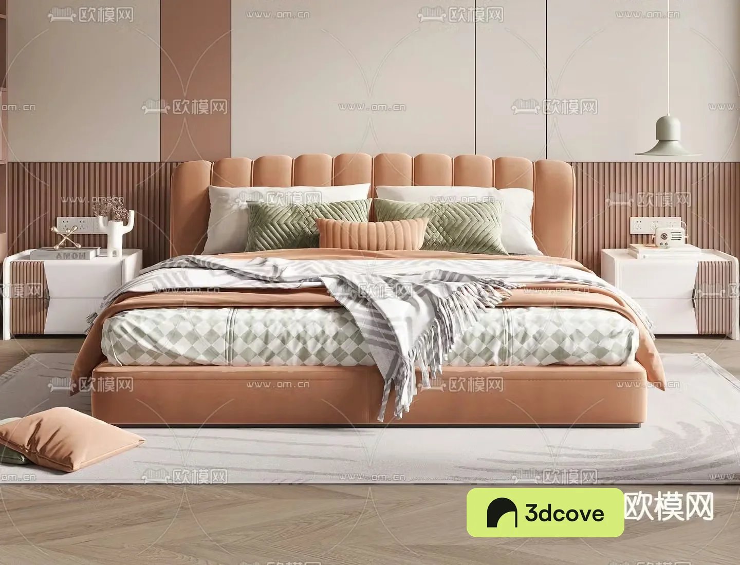 Modern double bed children’s bed