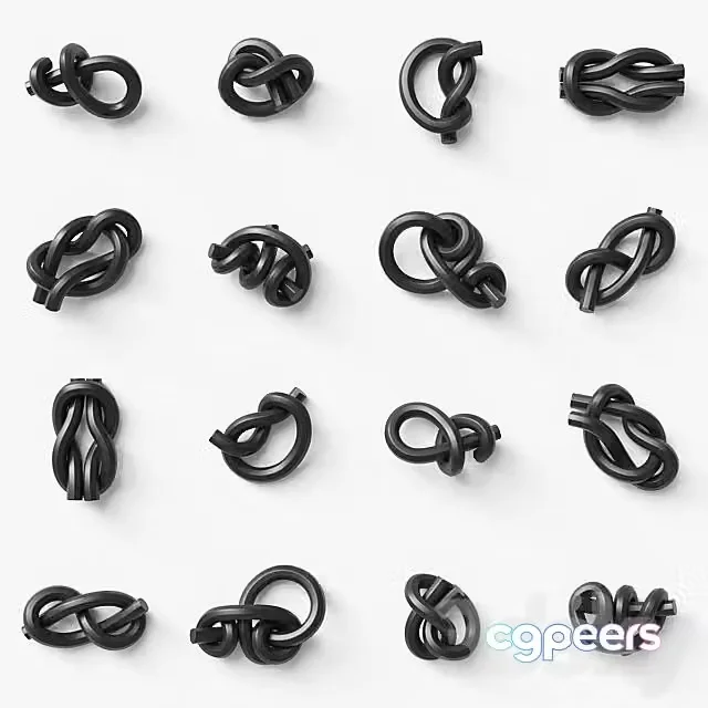 3ds Max Free – Sculpture Knot by Purely Porcelain