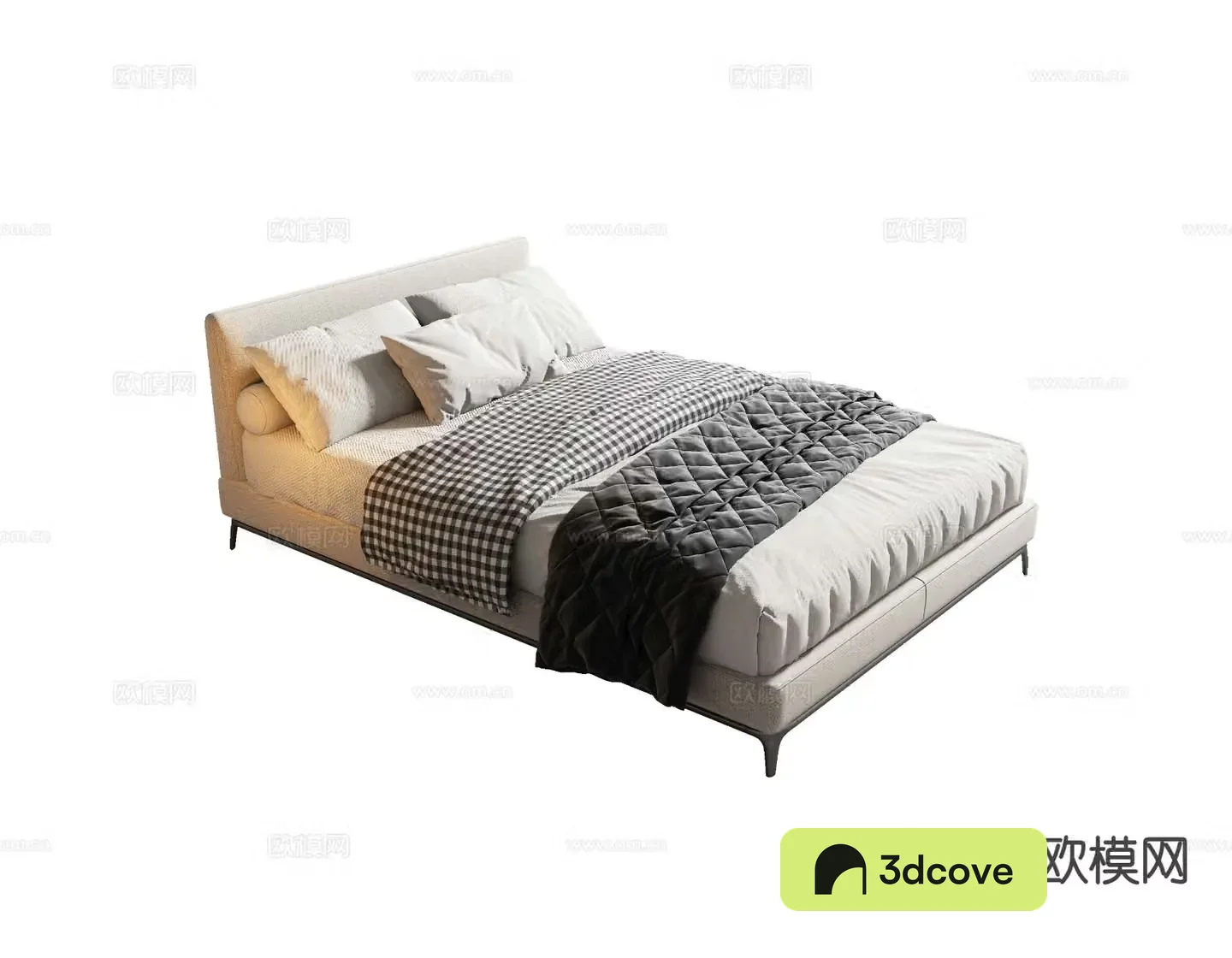 Modern single bed