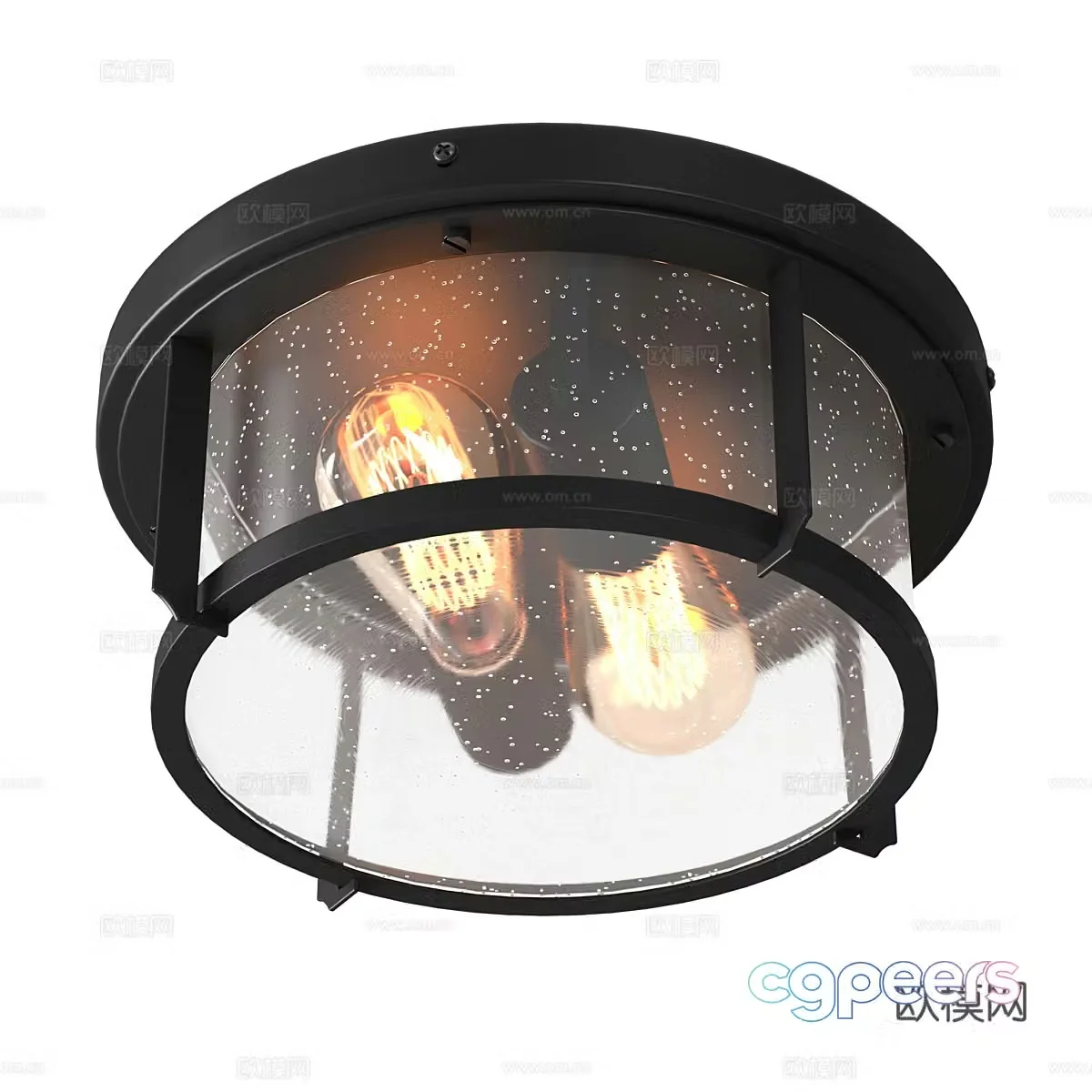 Nordic simple ceiling lamp Ceiling lamp Simple ceiling lamp Lamp 3d model