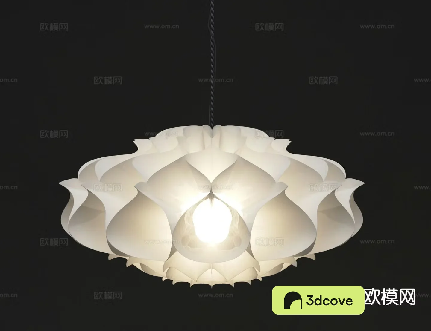 Cream style chandelier flower chandelier