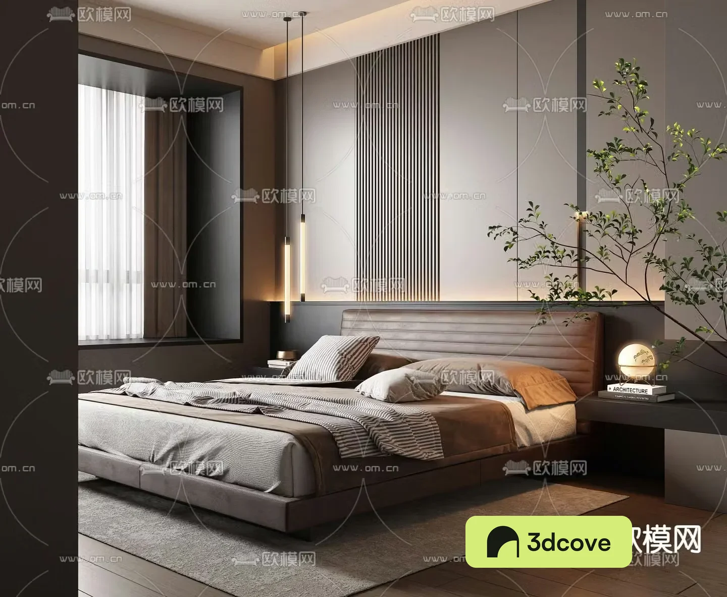 Italian double bed