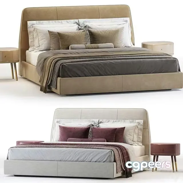 3ds Max Free – Domkapa Shelby Bed