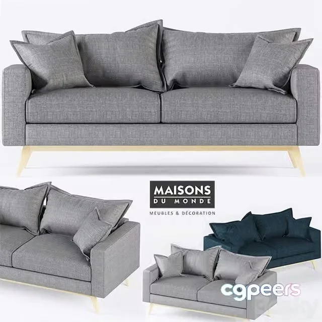 3ds Max Free – Maisons du monde_DUKE