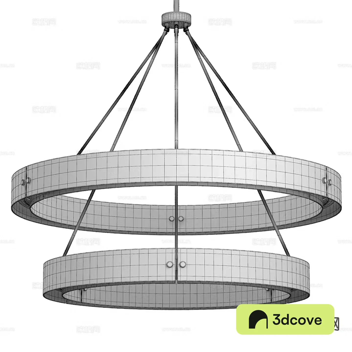 Light luxury ring chandelier