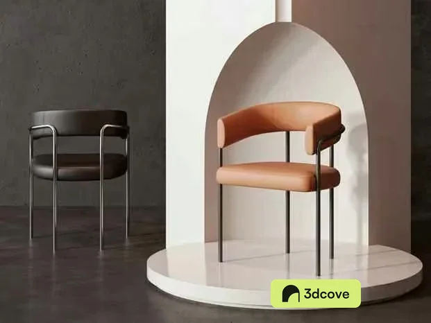 Brown Leather Chair
