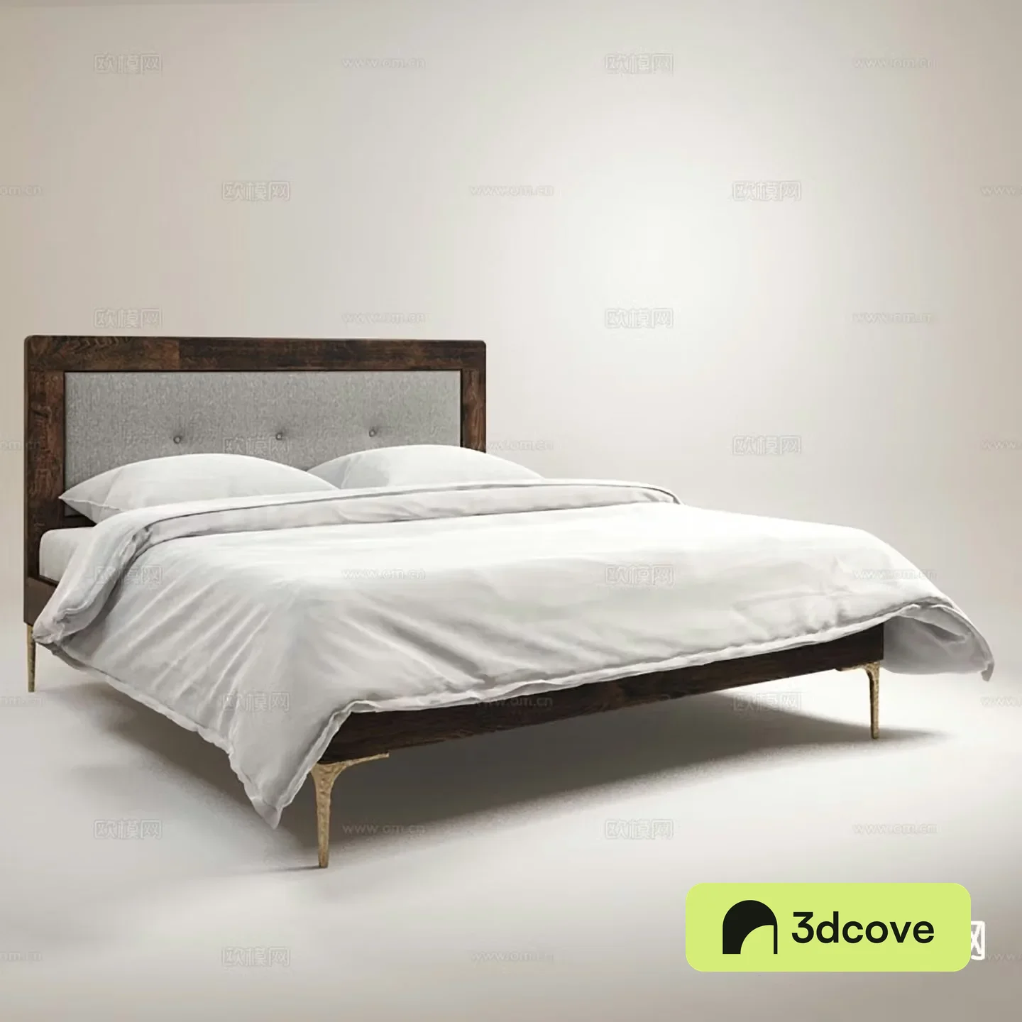 Modern double bed