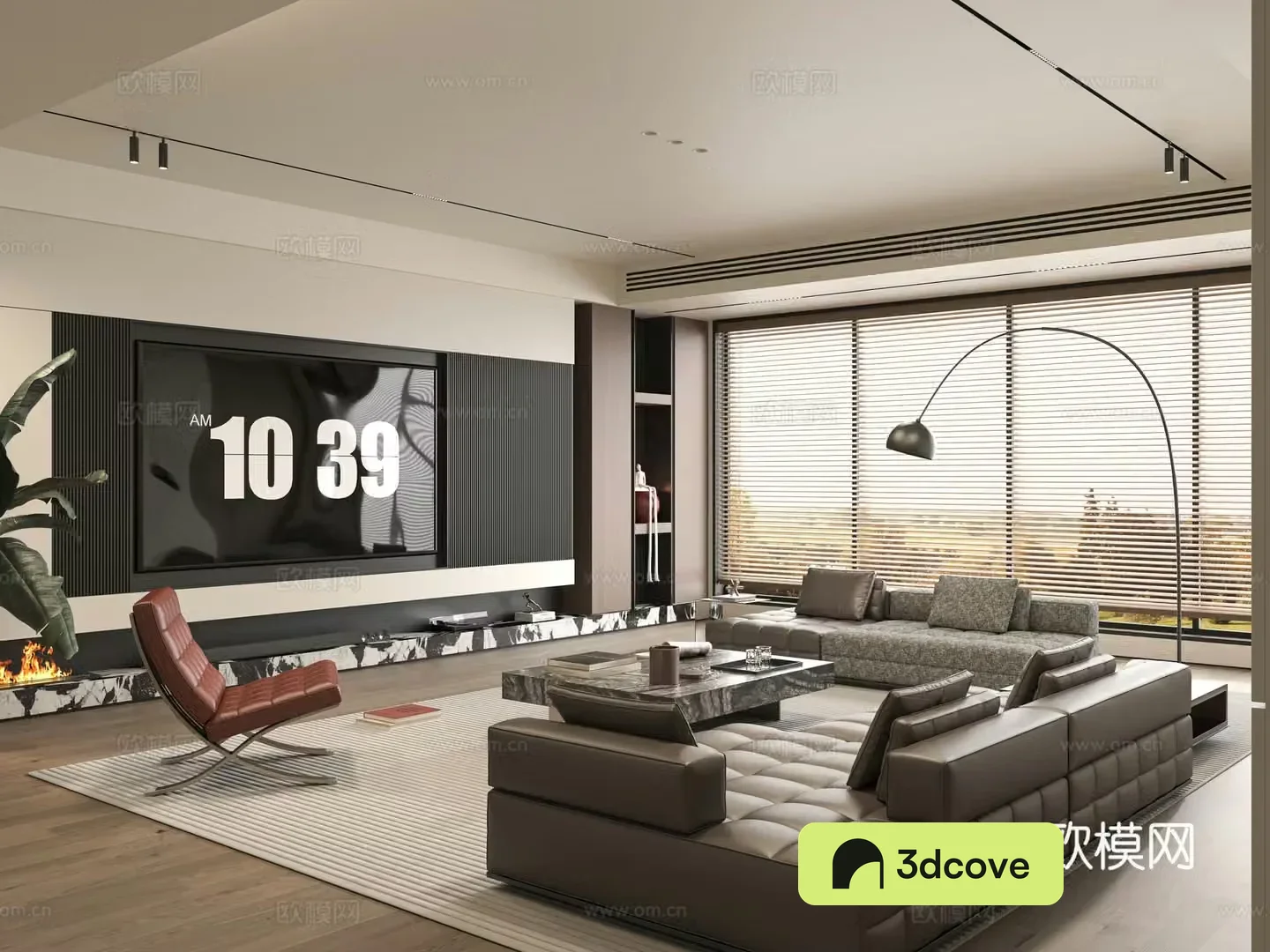 Minotti modern Italian living room