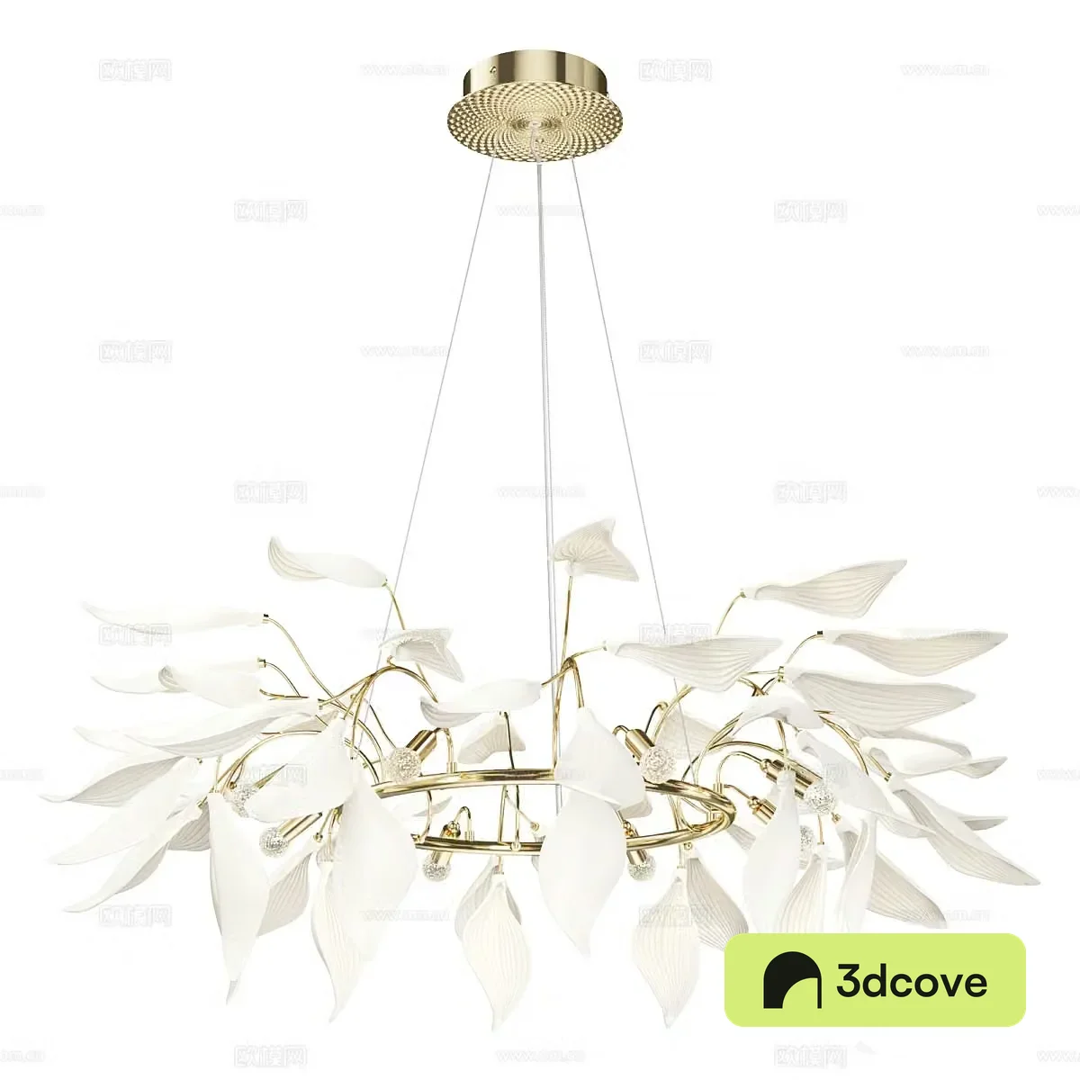 Light luxury chandelier living room chandelier