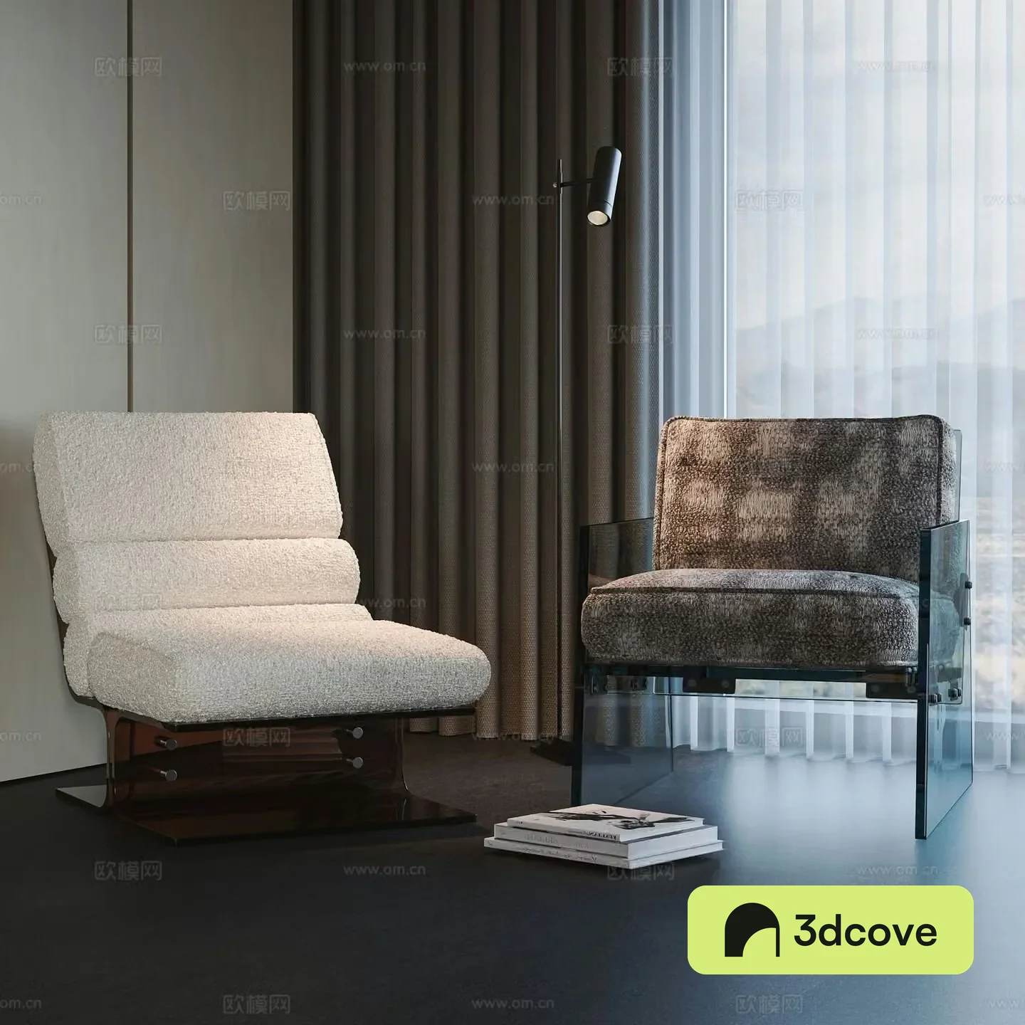 Modern lounge chair
