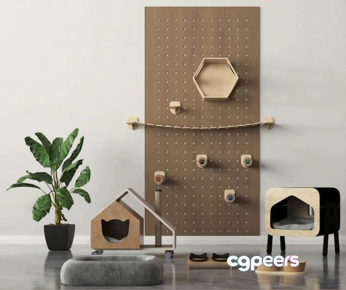 Pet Furniture 3D Model – 10150 – VRAY Render