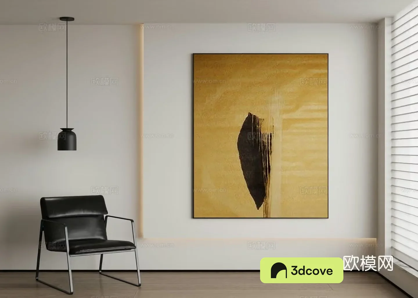 Modern abstract painting decorative painting