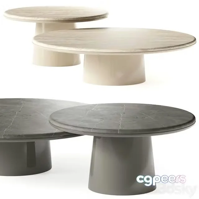 3ds Max Free – Meridiani Leon Coffee Tables