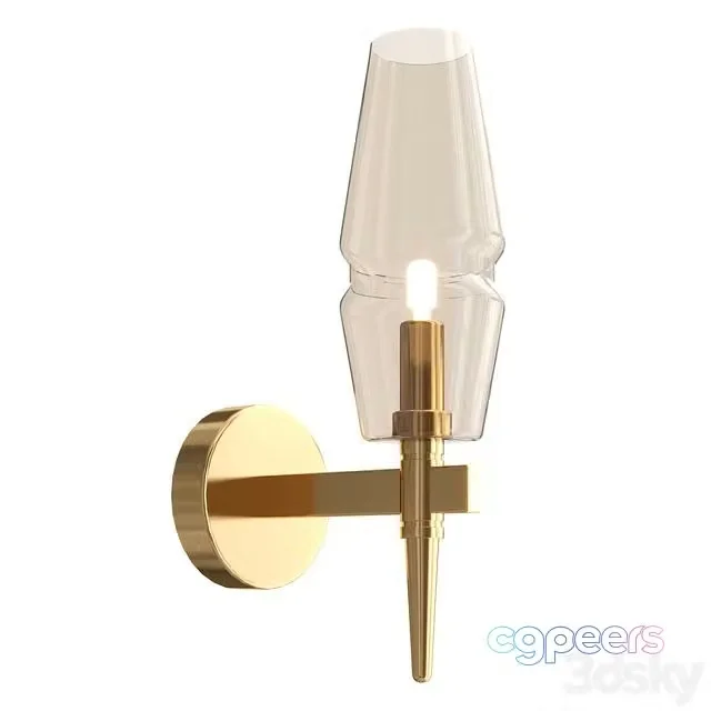 3ds Max Free – Wall lamp Maytoni LITA H002WL-01G