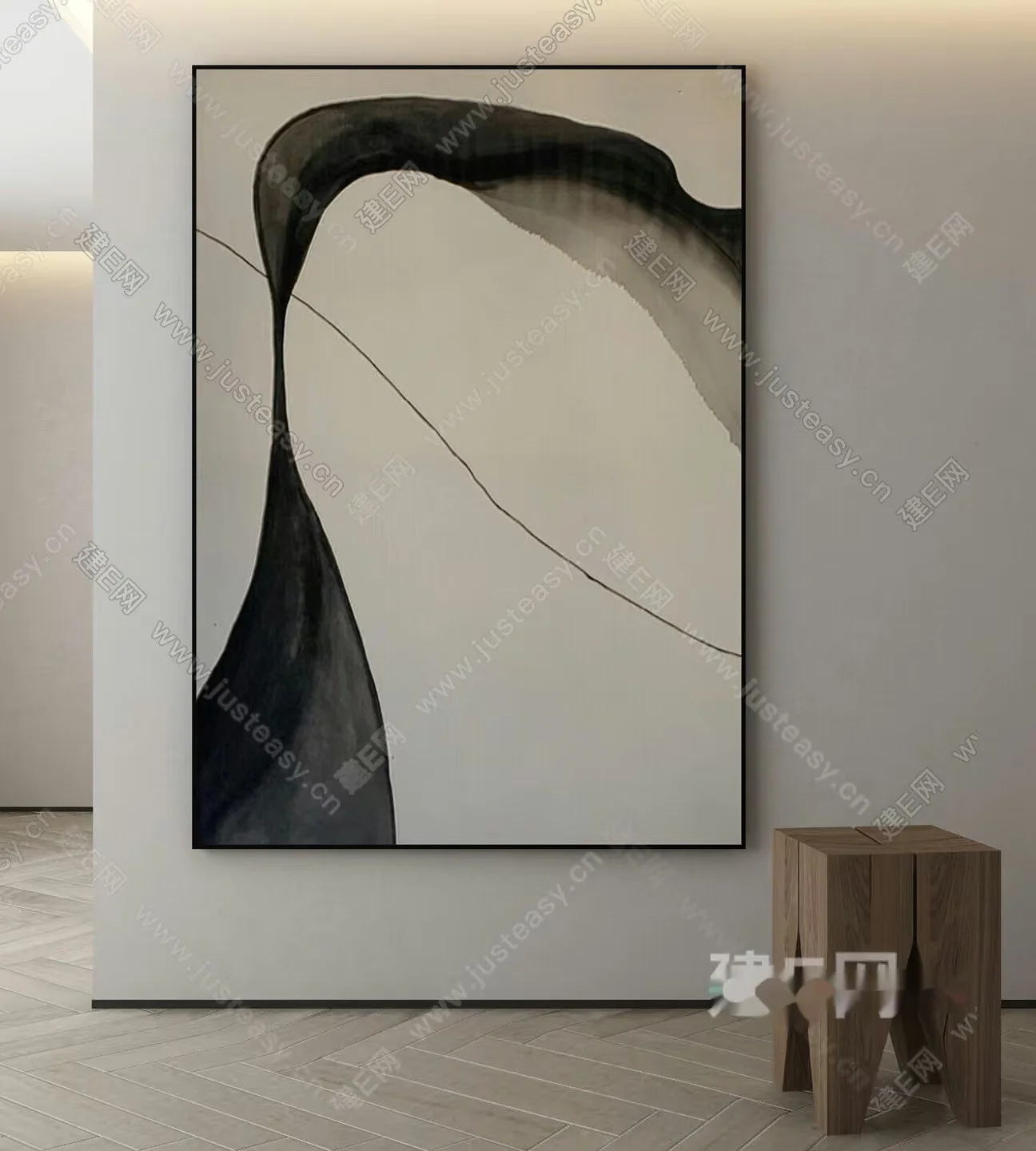 Modern Minimalist Room 3D Model – 1013 – VRAY Render