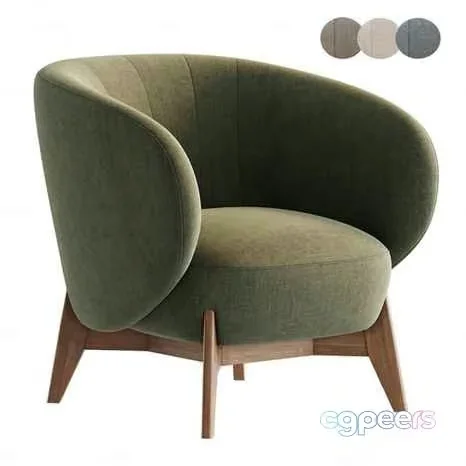 Wooden Chair 3D Model – 10224 – CORONA Render