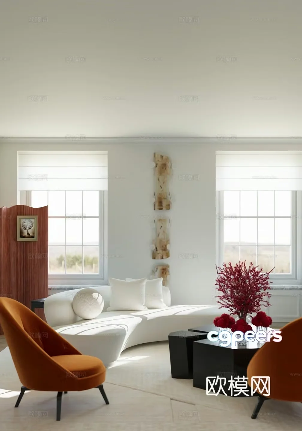 Living room 3d model