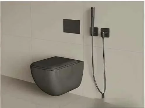 Modern Black Toilet 3D Model – 17891 – VRAY Render