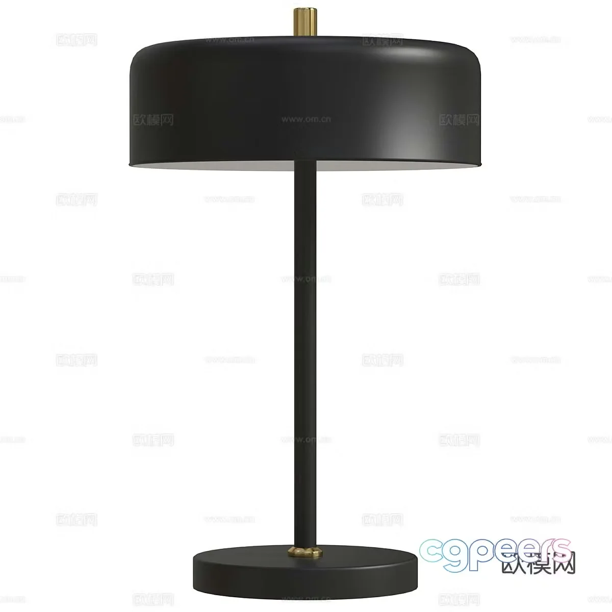 Modern desk lamp 3d model