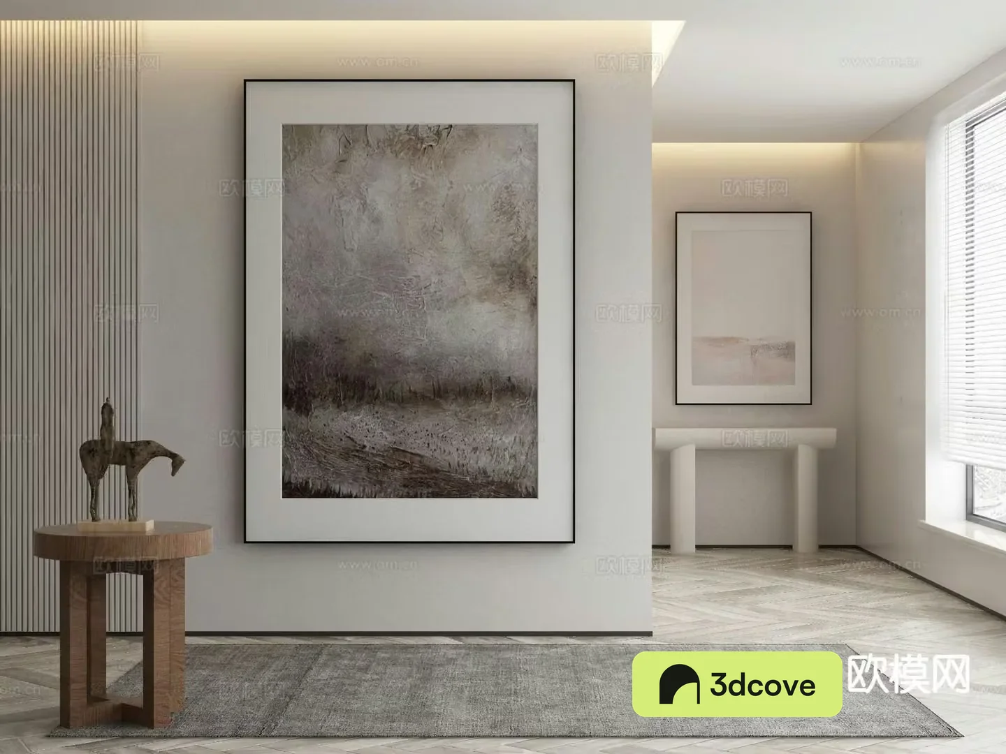 Wabi-sabi art painting texture painting decorative painting