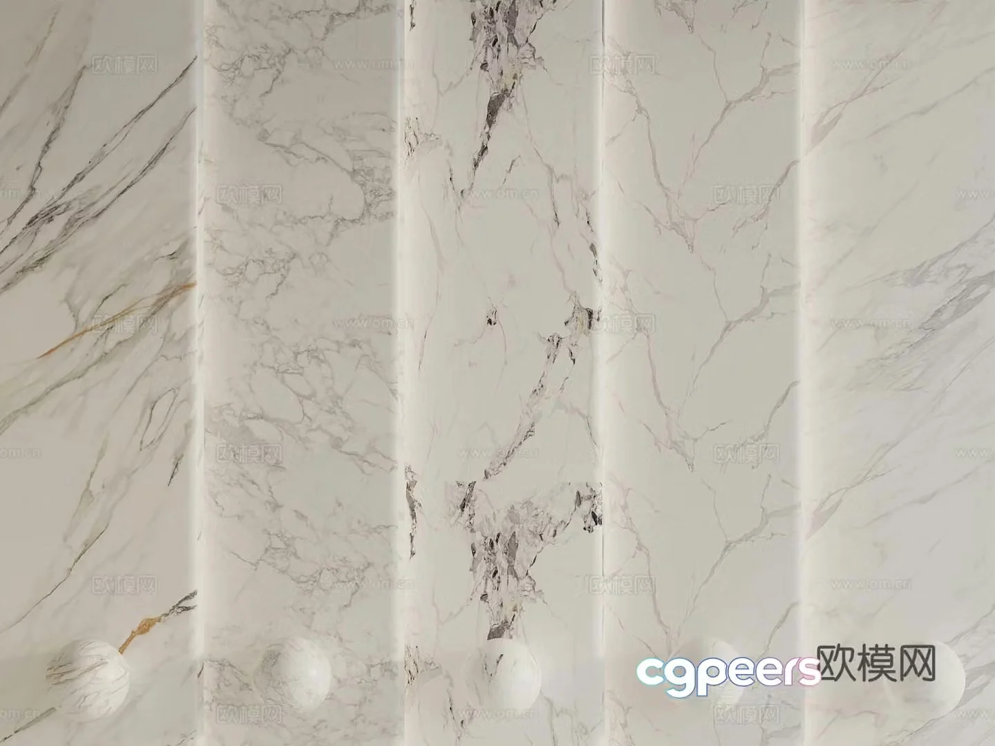 20 modern marble wall panel background wall tiles 3d model