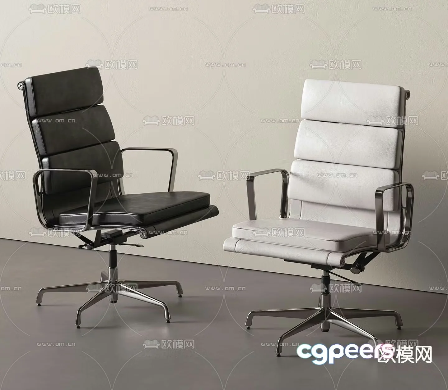 Office chair staff chair executive chair 3d model