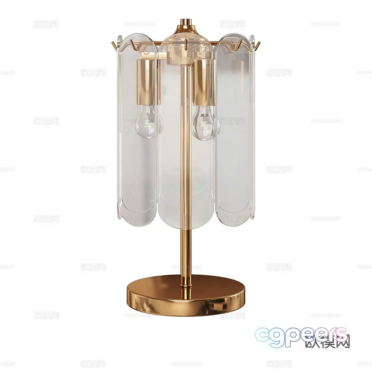 Modern simple desk lamp Table lamp Simple desk lamp Study desk lamp Lamp 3D model