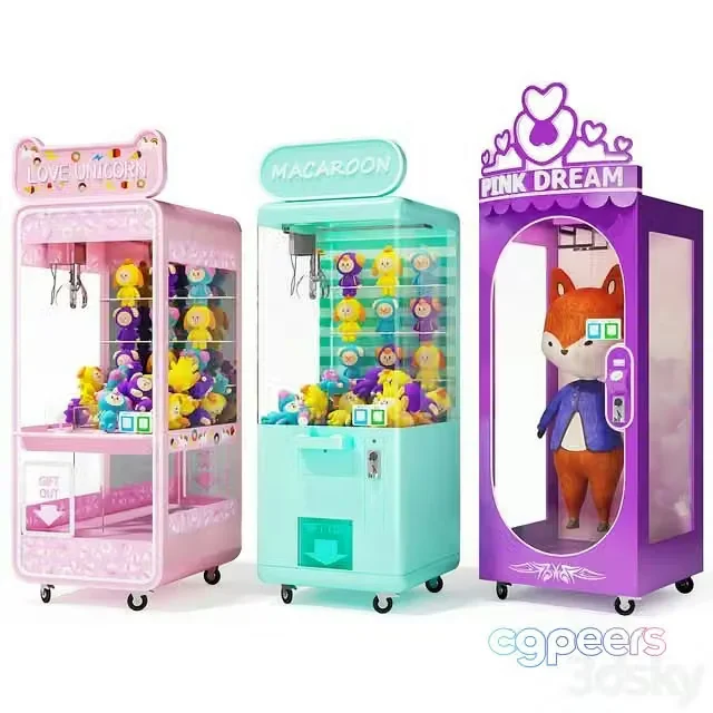 3ds Max Free – Claw machine