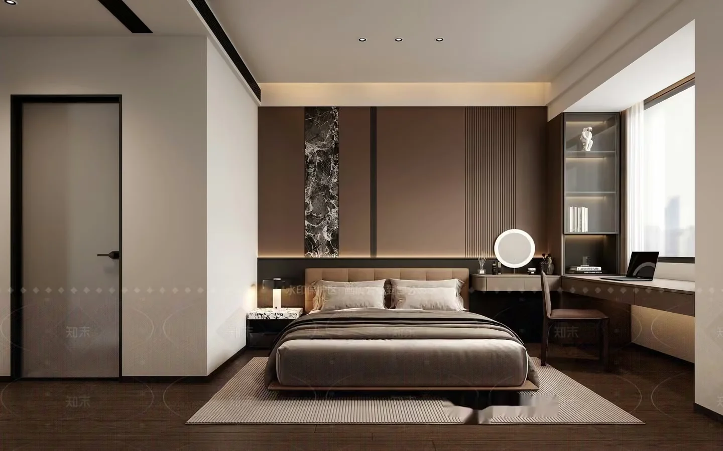 Cozy Bedroom 3D Model – 15771 – VRAY Render