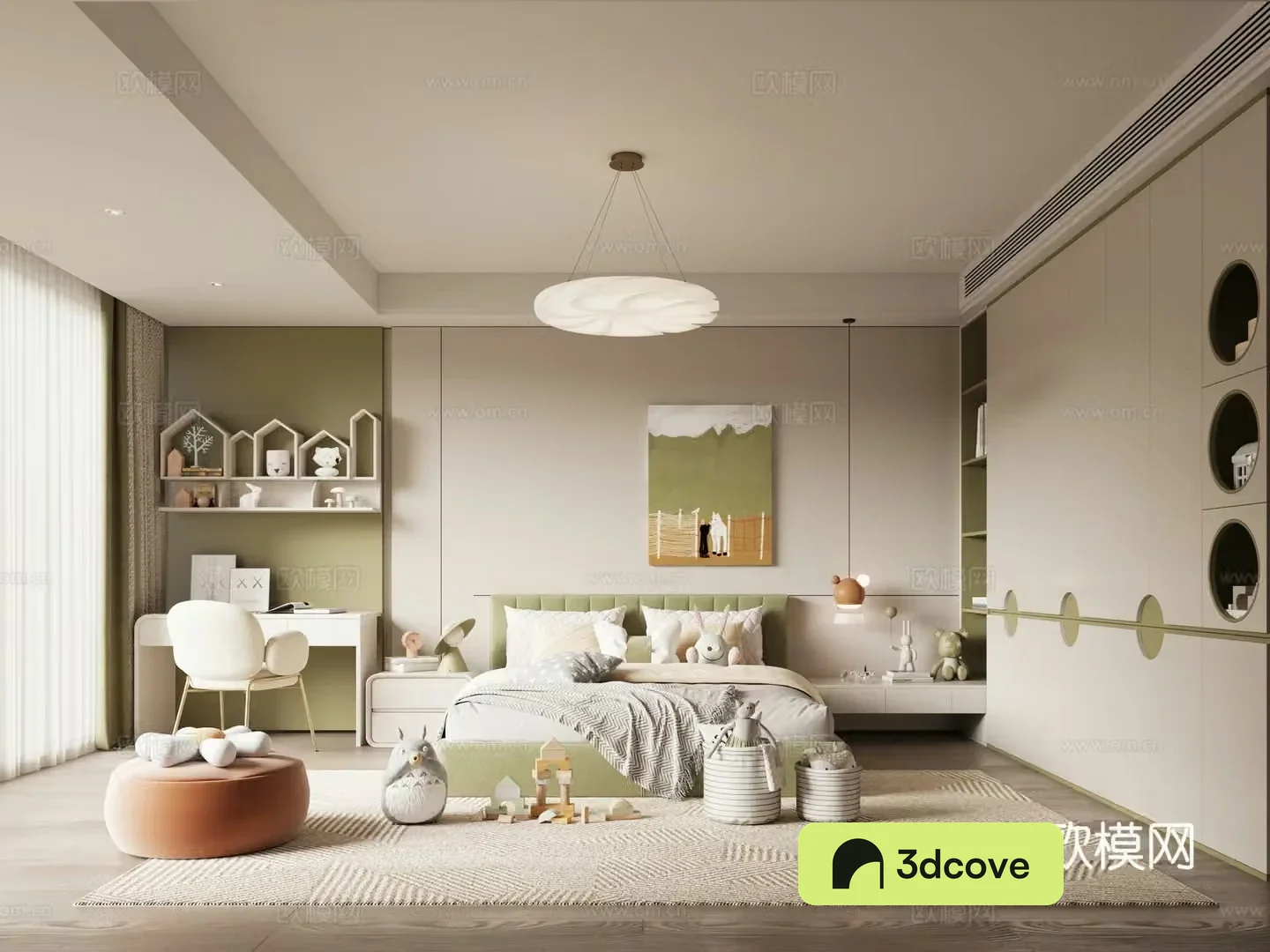 Modern children’s room