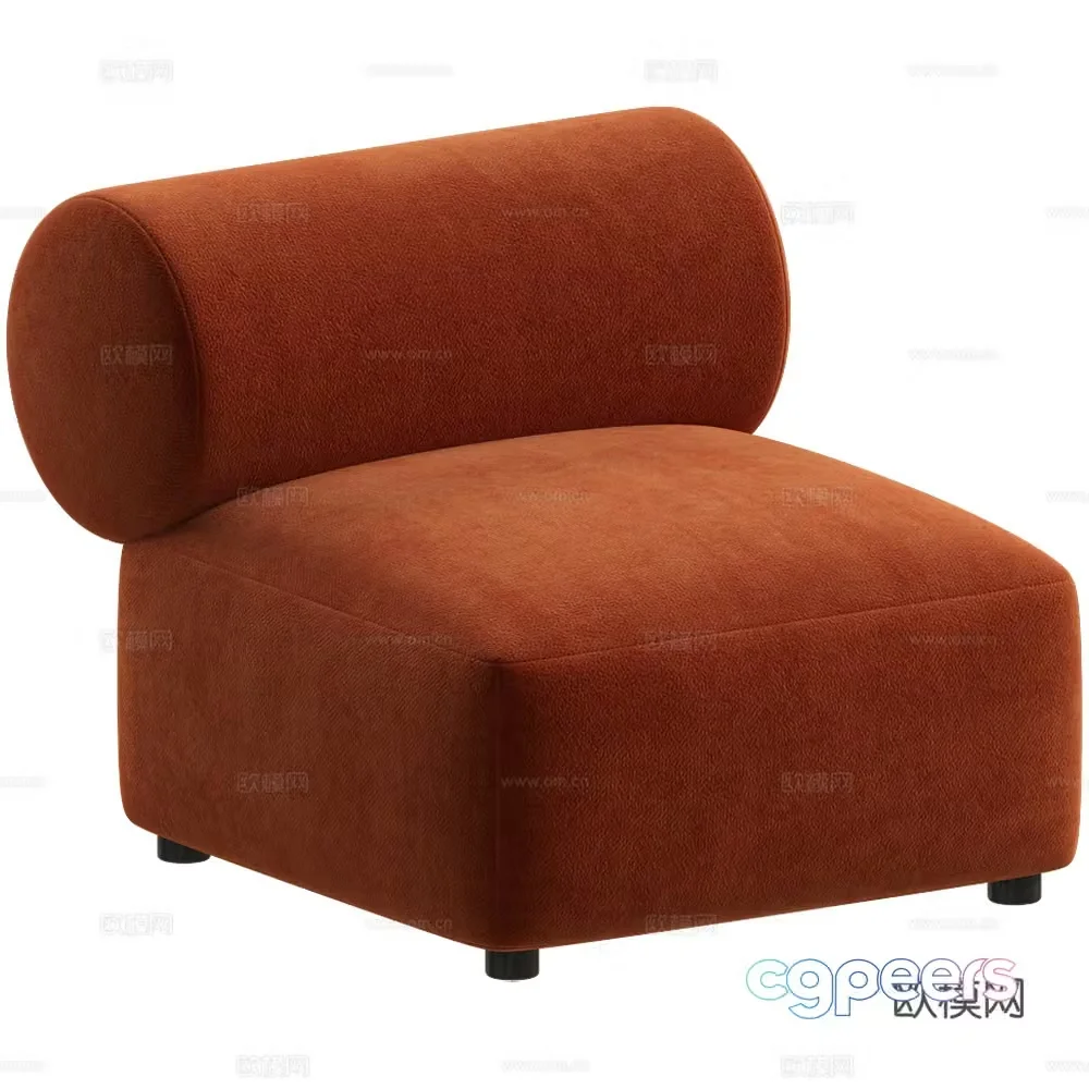 Modern Italian casual sofa 3d model