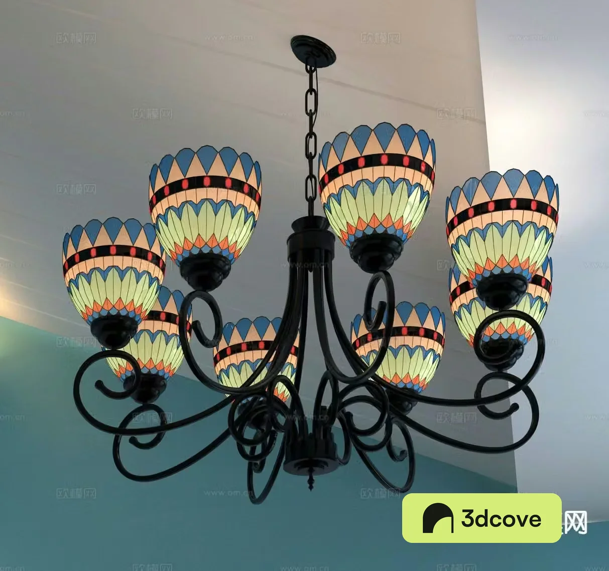 European style chandelier hall chandelier