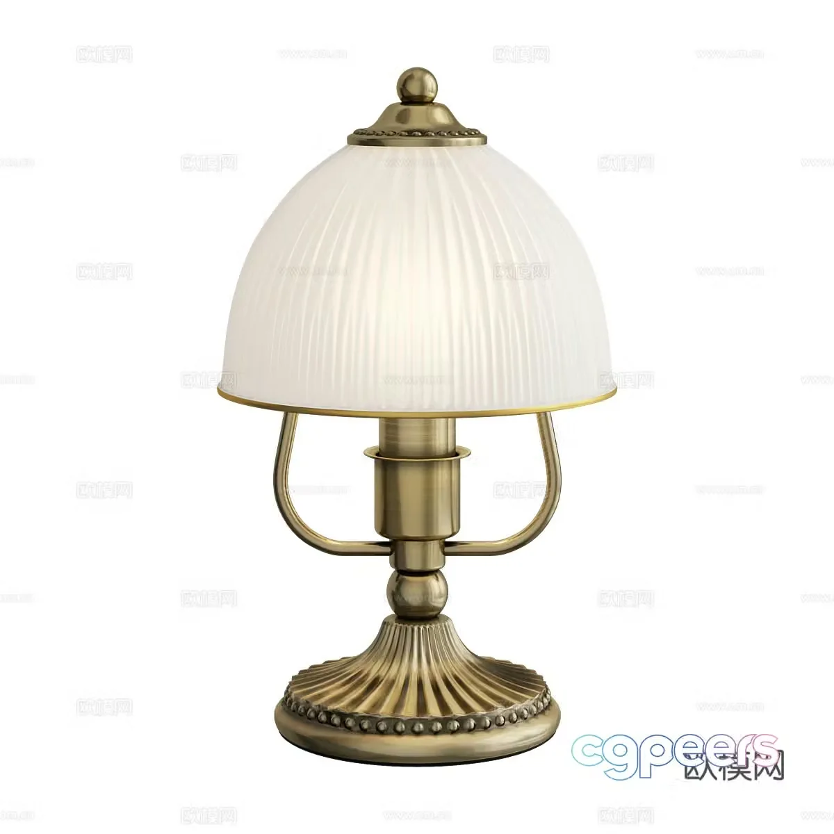 American simple desk lamp desk lamp simple desk lamp decorative desk lamp lamp 3d model